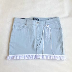 Reworked mini skirt